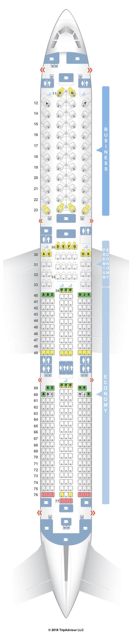 cathay pacific a350-1000 seat map|Cathay Pacific Planes, Fleet and Seat Maps .
